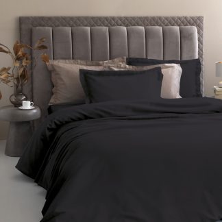 Palamaiki Σετ Υπέρδιπλα Σεντόνια 240x270 Posh Sateen BLACK