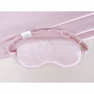Μεταξωτή Μάσκα Ύπνου Σε Κουτί Δώρου Art 12165 One Size Ροζ