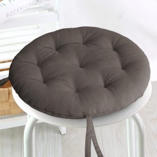 Melinen Home Μαξιλαρι Καρεκλασ Στρογγυλο Mad Brown/Grey 40