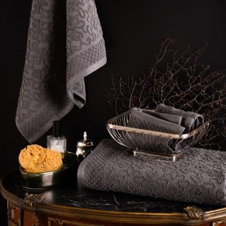 Melinen Home Πετσετεσ Σετ 3 Τεμαχιων Norya Anthracite 70Χ140
