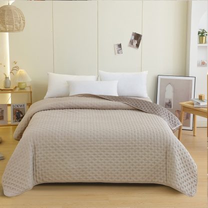 Melinen Home Κουβερλι 160Χ240 Renzo Ecru/Grey 160Χ240
