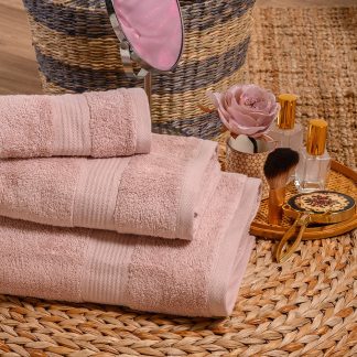 Melinen Home Πετσετεσ Σετ 3 Τεμαχιων Kenzo Pink 70Χ140