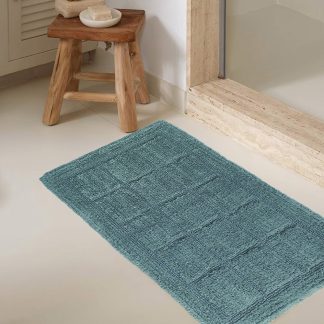Melinen Home Πατακι Μπανιου Dante Dark Aqua 50Χ80