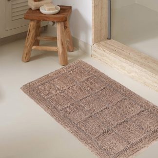 Melinen Home Πατακι Μπανιου Dante Beige 50Χ80