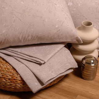 Melinen Home Σετ Κατωσεντονο Amy Aqua (2 Τεμ.) Ημιδιπλο (Λ) Και Μαξιλαροθηκη Ultra Line Mini 50X70cm