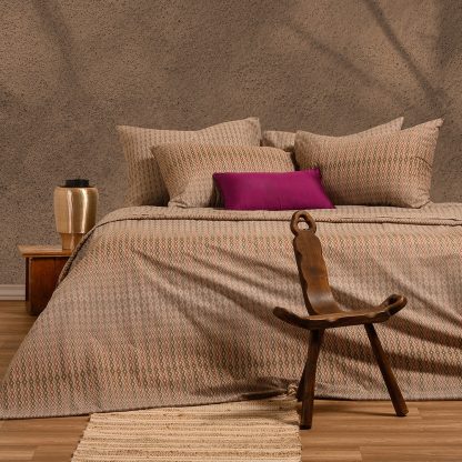 Melinen Home Σετ Σεντονια King Size (Λ) Tundra Beige Casual Line 260Χ270
