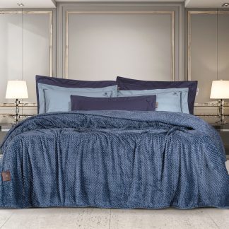 Greenwich Polo Club Κουβερτα 220x240 Fleece Υπερδιπλh 2498 Μπλε