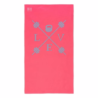 Πετσέτα Γυμναστηρίου Microfiber Art 2241 50x90 Φουξ,ροζ