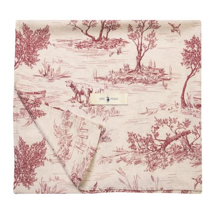 Greenwich Polo Club 2660 Τραπεζομάντηλο 140x240 Τερακοτα-εκρου Essential