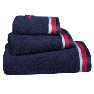 Greenwich Polo Club Σετ Πετσετες 3 Τεμαχιων Essential 3063 Navy Blue Navy Blue