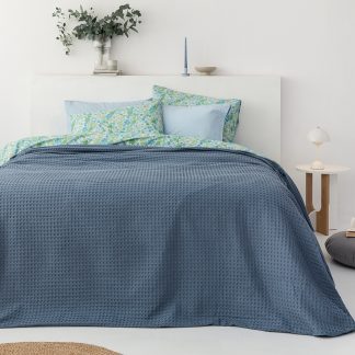Palamaiki Κουβέρτα Πικέ Υπέρδιπλη 250x240 Marcie Steel