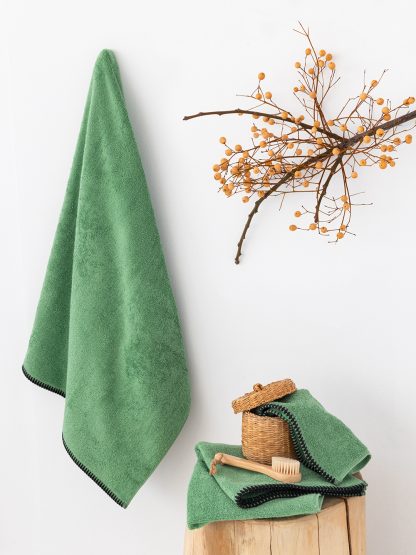 Palamaiki Πετσέτα Λουτρού Towels Collection 100x150 BROOKLYN GREEN
