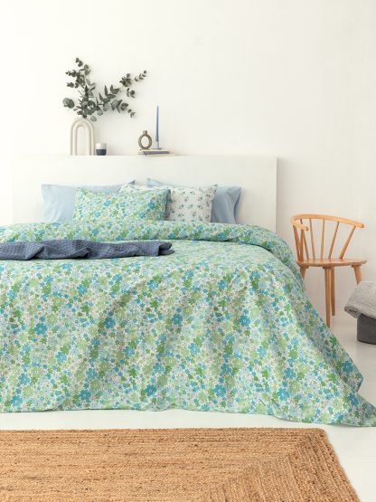 Palamaiki Σετ Μονά Σεντόνια Fashion Life 170x260 FL6232 Με Λάστιχο