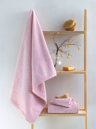 Σετ Πετσέτες (30X50, 50X90, 70X140) HARVEY PINK