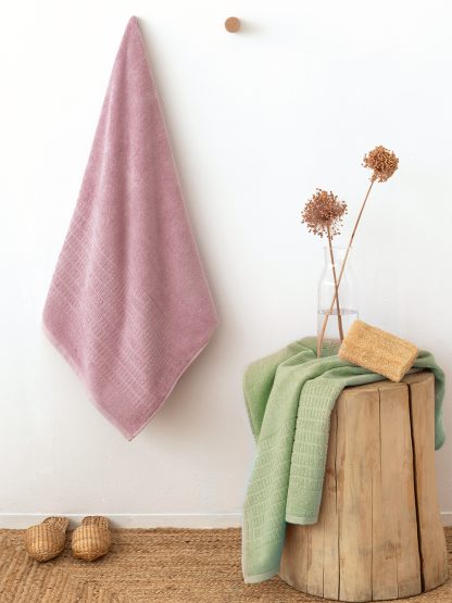 Palamaiki Πετσέτα Προσώπου Towels Collection 50x90 ROLL PINK