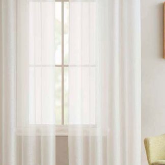 Palamaiki Κουρτίνα Με Τρουκς 140x260 BELE WHITE