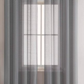 Palamaiki Κουρτίνα Με Τρουκς 140x260 BELE GREY