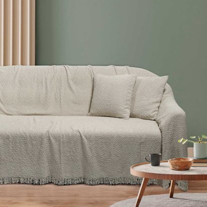 Das Home Μαξιλαρι Φιγουρας 40Χ40 0232 Μπεζ Μπεζ