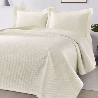 Σετ Κουβερλί Υπέρδιπλο Aidna Art 12310 230x250 Εκρού Σετ Κουβερλί Υπέρδιπλο Aidna Art 12310 230x250 Εκρού