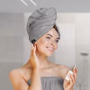 Πετσέτα Μαλλιών Turban 3406 Γκρι Πετσέτα Μαλλιών Turban 3406 Γκρι