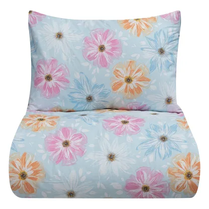LINO ΣΕΤ ΠΑΠΛΩΜΑΤΟΘΗΚΗ BLUME BLUE 220Χ240