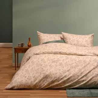 Melinen Home Σετ Σεντονια Φανελενια King Size Agnes Ecru (270X260) 270X260