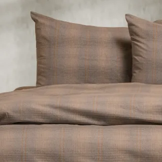 Melinen Home Σεντονι (Σετ 2 Τεμ.) 120Χ200 Solo Grey Winter Line Mini 53X72cm