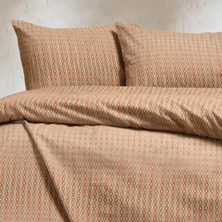 Melinen Home Σεντονι (Σετ 2 Τεμ.) 120Χ200 Tundra Beige Winter Line Mini 53X72cm