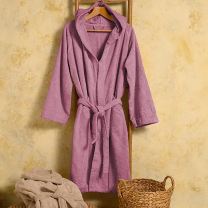 Melinen Home Μπουρνουζι Ενηλικων Bloom Berry Xlarge XL