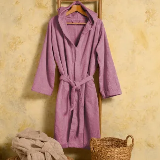 Melinen Home Μπουρνουζι Ενηλικων Bloom Berry Small S