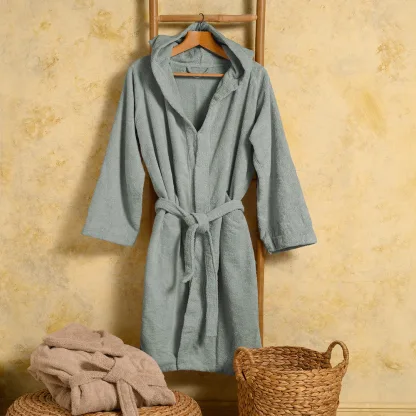 Melinen Home Μπουρνουζι Ενηλικων Bloom Aqua Large L
