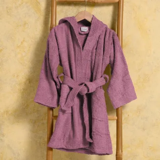 Melinen Home Μπουρνουζι Παιδικο Bloom Kids Berry 4-6 Ετων ΕΤΩΝ