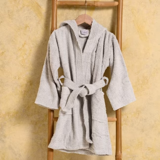 Μπουρνουζι Παιδικο Bloom Kids Ecru 8-10 Ετων