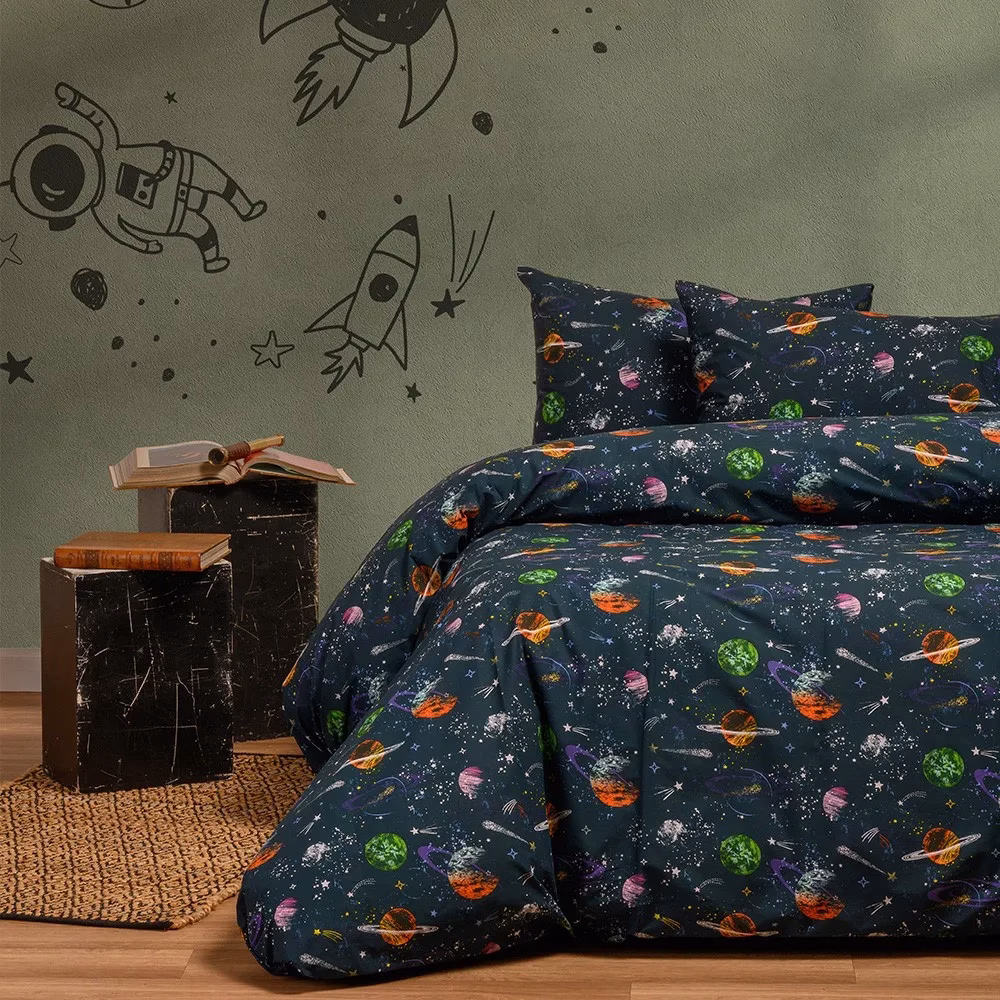 Παπλωματοθηκη Μονη Interstellar Blue Kids Line (165x245) Παπλωματοθηκη Μονη Interstellar Blue Kids Line (165x245)