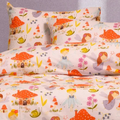 Melinen Home Σετ Μαξιλαροθήκες  Magic Peach Kids Line (50X70) 50X70