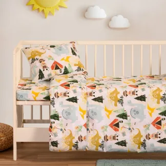 Melinen Home Παπλωματοθηκη Κούνιας Explorer Red Baby Line (110X160) 110Χ160
