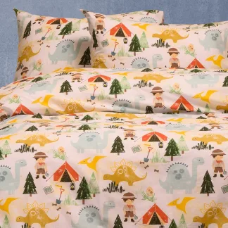 Melinen Home Σετ Μαξιλαροθήκες  Explorer Red Kids Line (50X70) 50X70