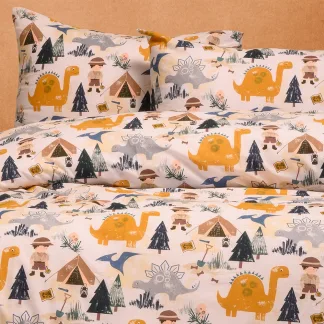 Melinen Home Σετ Μαξιλαροθήκες  Explorer Blue Kids Line (50X70) 50X70