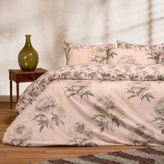 Melinen Home Σετ Σεντονια Μονα (Λ) Calvert Grey Ultra Line (170X270) 170Χ270
