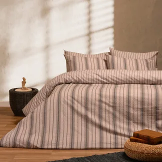 Melinen Home Σετ Σεντονια Μονα Jun Grey Ultra Line (170X270) 170Χ270