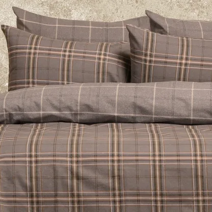Melinen Home Σετ Μαξιλαροθήκες  (Π) Diego Grey Ultra Line (50X70) 50Χ70