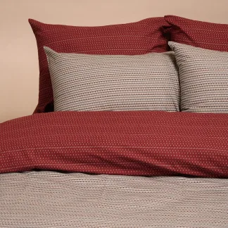 Melinen Home Σετ Μαξιλαροθήκες  (Π) Fakir Grey Casual Line (50X70) 50Χ70