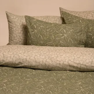 Melinen Home Σετ Μαξιλαροθήκες  (Π) Wang Olive Casual Line (50X70) 50Χ70