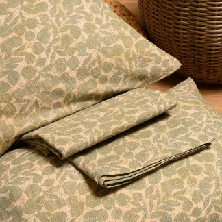 Melinen Home Σεντονι (Σετ 2 Τεμ.) 100Χ200 Wang Petrol Casual Line Mini 50X70cm