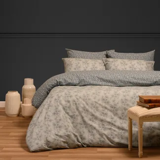 Melinen Home Σετ Σεντονια Μονα (Λ) Naya Jean Casual Line (170X270) 170Χ270