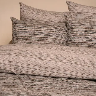 Melinen Home Σετ Μαξιλαροθήκες  (Π) Cassio Grey Casual Line (50X70) 50Χ70