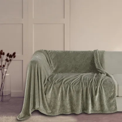 Melinen Home Ριχταρι Διθεσιο Aria Olive/Grey (170X250) 170Χ250