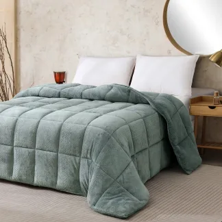 Melinen Home Κουβερτοπαπλωμα Υπερδιπλο Shelby Aqua (220X240) 220Χ240