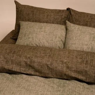 Melinen Home Σετ Μαξιλαροθήκες  (Π) Amar Olive Casual Line (50X70) 50Χ70