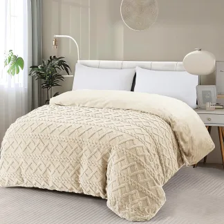 Melinen Home Παπλωματοθηκη Μονη Ian Ecru (165X225) 165Χ225